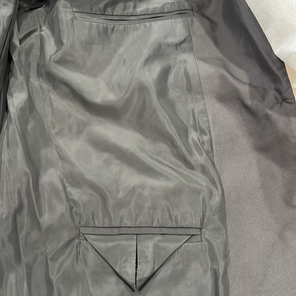 HERVE LEGER PARIS JACKET MENS 2 Button down Inside Pockets Split Back BRAND NEW - Picture 9 of 9